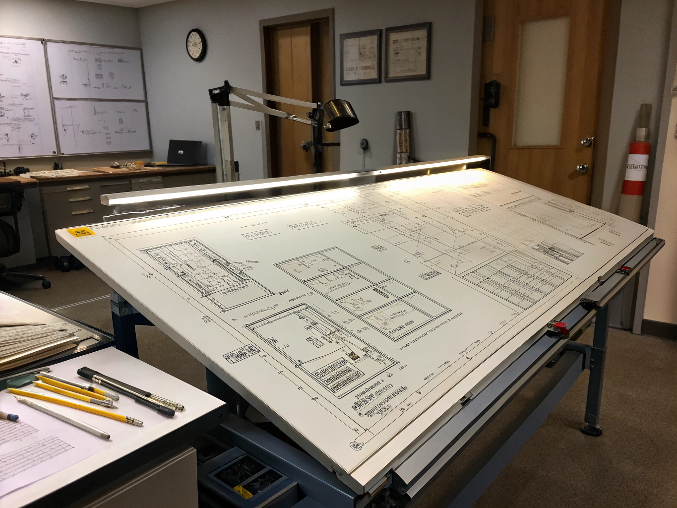 Precision 2D technical drawings alongside cast high-chrome crusher blow bars